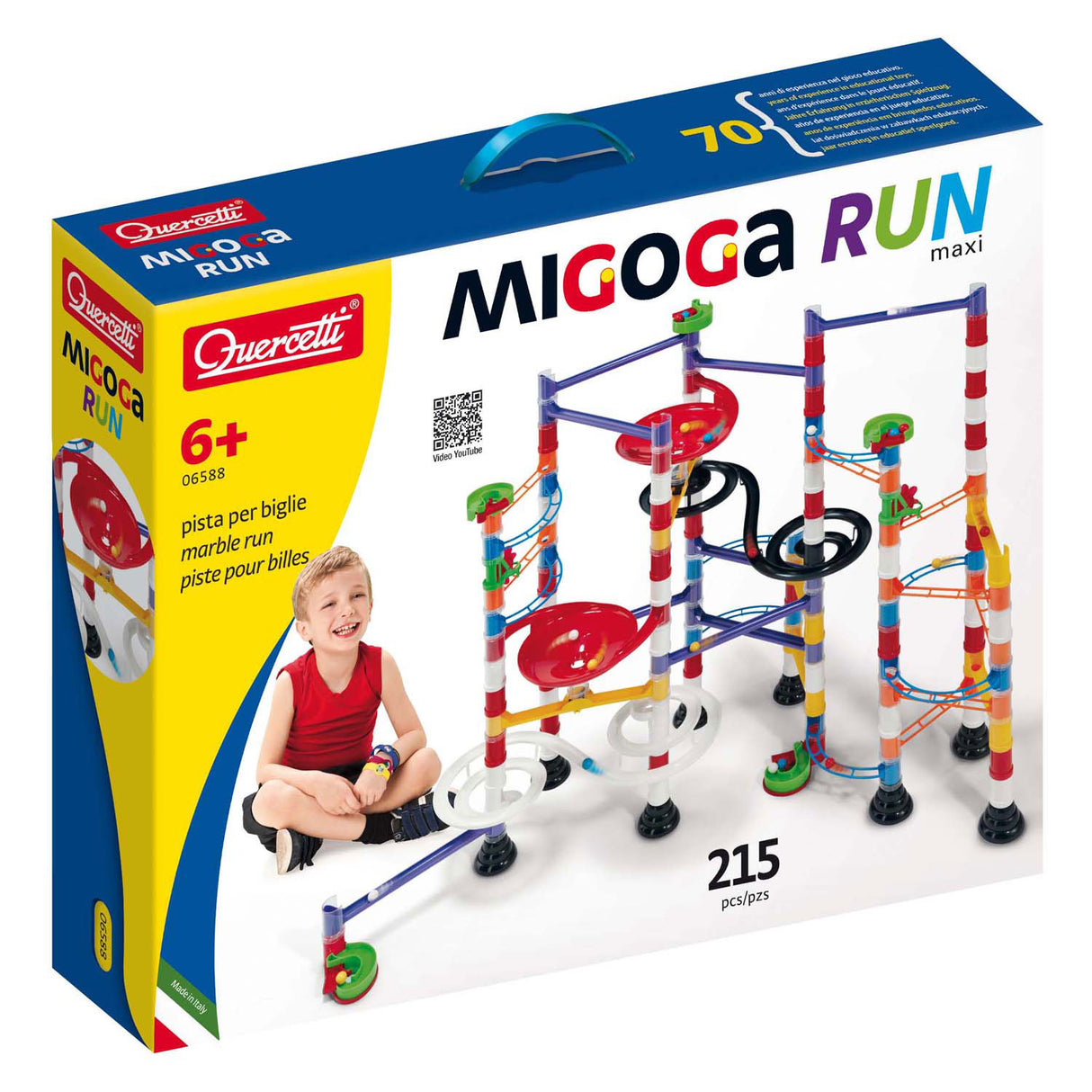 Quertti Knikkerbaan Migoga Maxi, 213dlg.