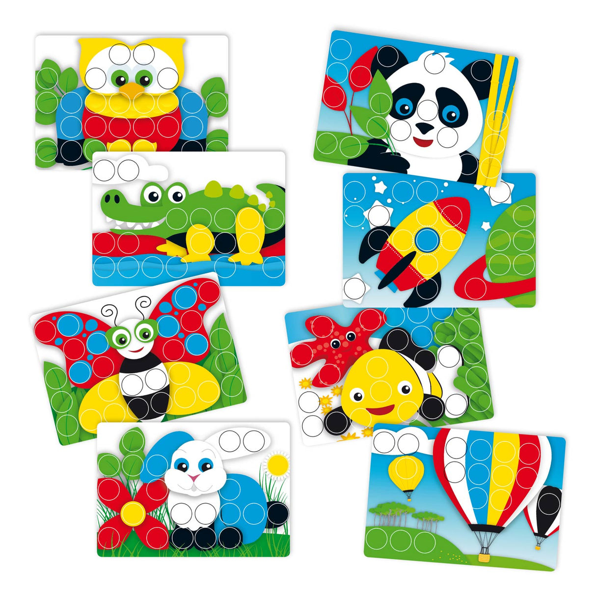 Quercetti pixel junior insertmosaïk
