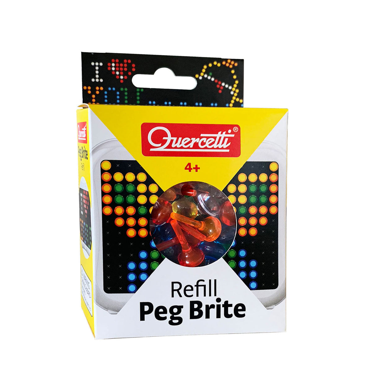 Quercetti rechargez les épingles avec la lumière, 180dlg.