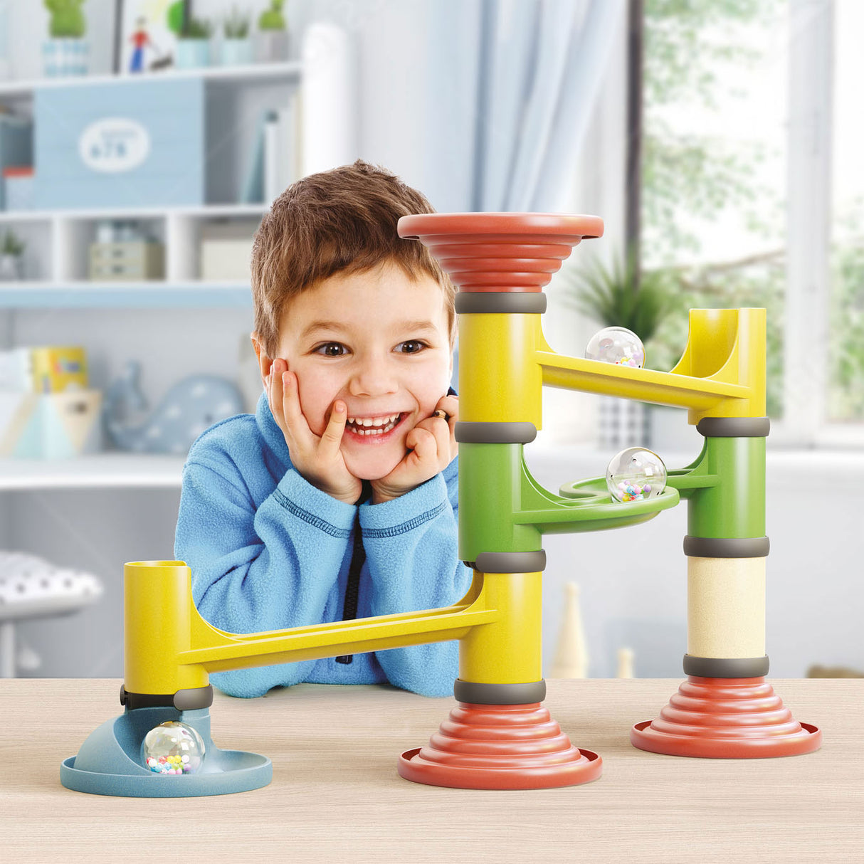 Piste de billes Quercetti playbio junior