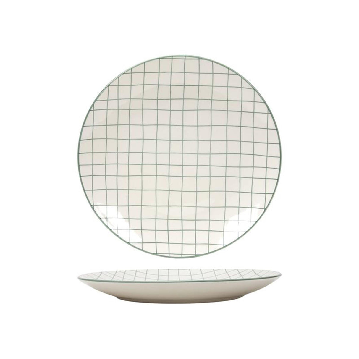 Svenska assiette vivante 'berry' vert ø26,5cm