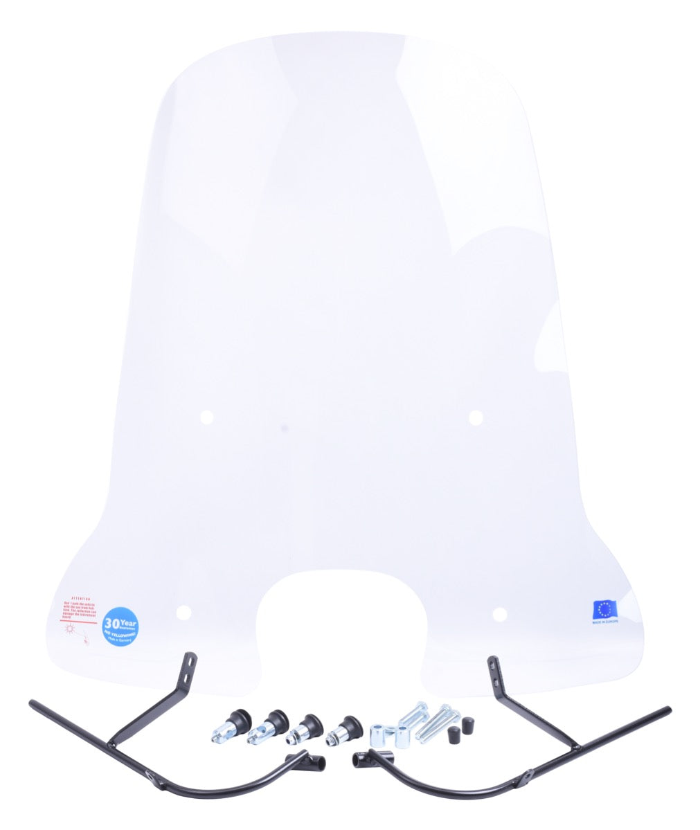 Divers pare-brise transparent | Sym Fiddle 3 (73 cm)