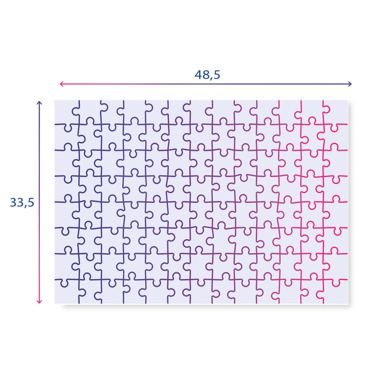 Clementoni - puzzle - 104 pièces - je crois aux licornes géniales - puzzle pour enfants - supercolor