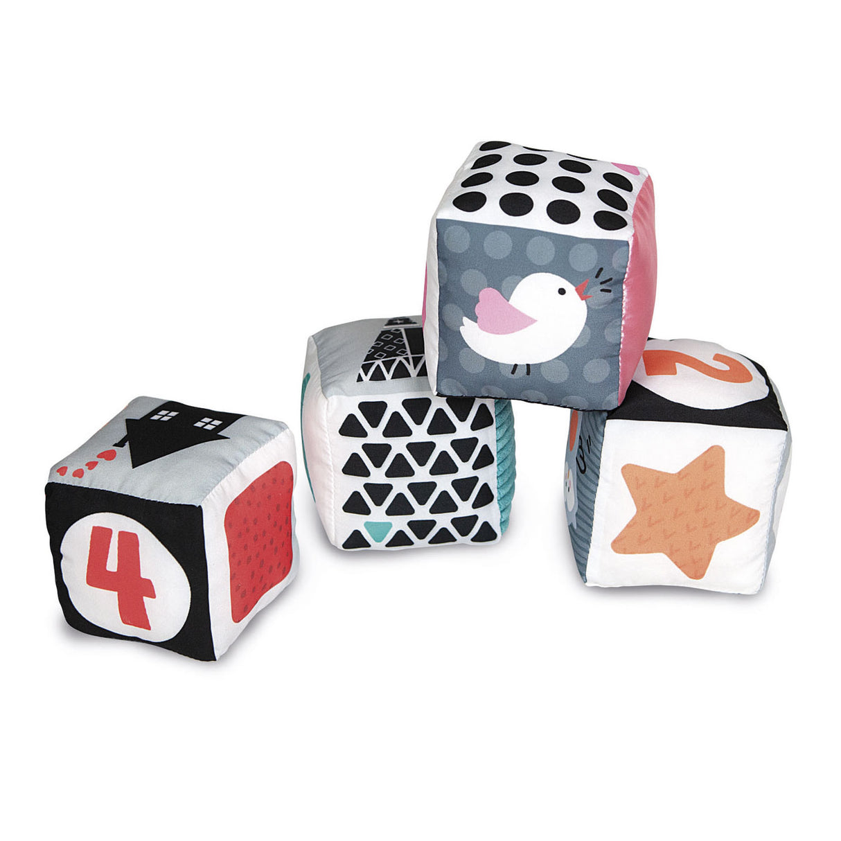 Clementoni premiers mois - blocs souples noir et blanc