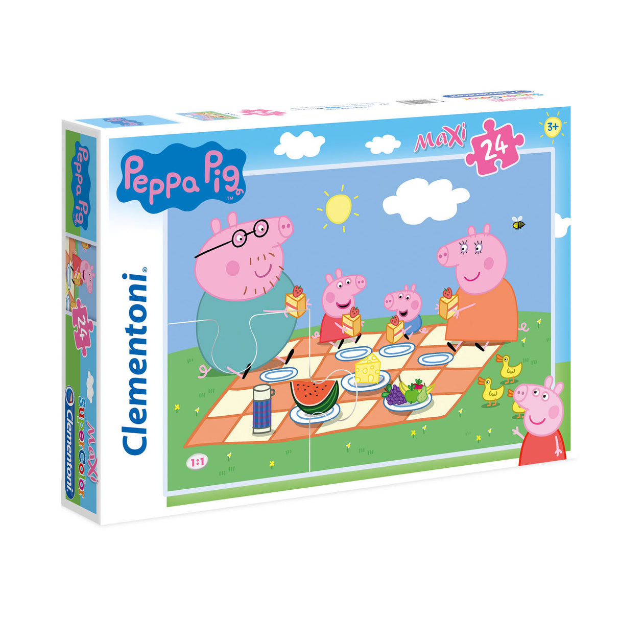 Clementoni maxi puzzle Peppa Pig, 24 pièces.