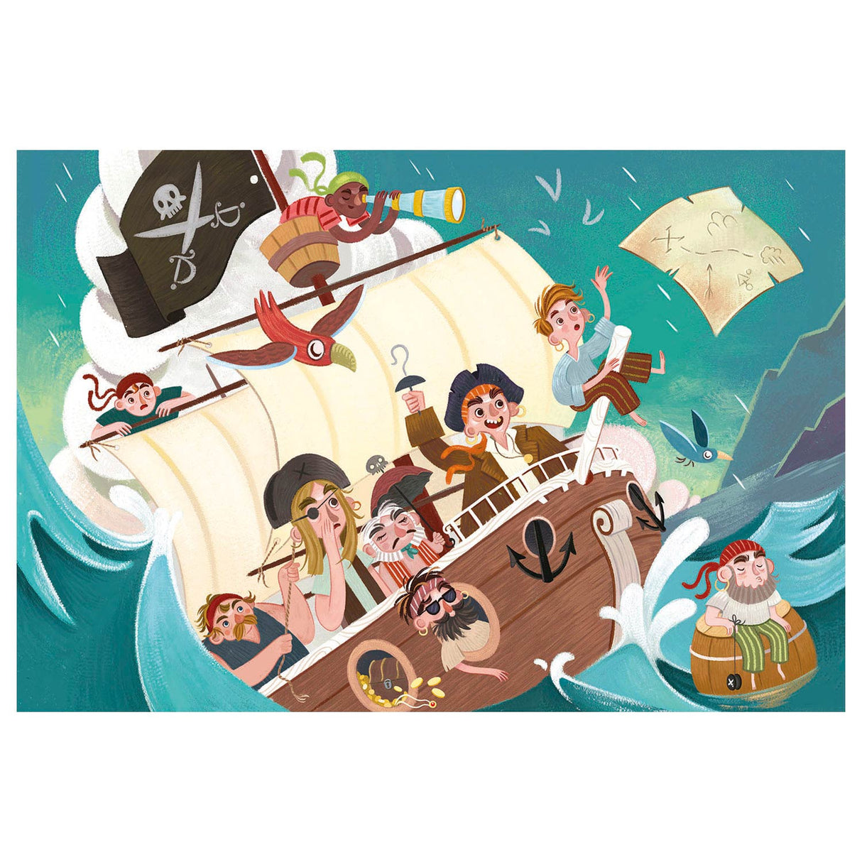 Clementoni Play pour le futur Maxi Puzzle Piraten, 24e.