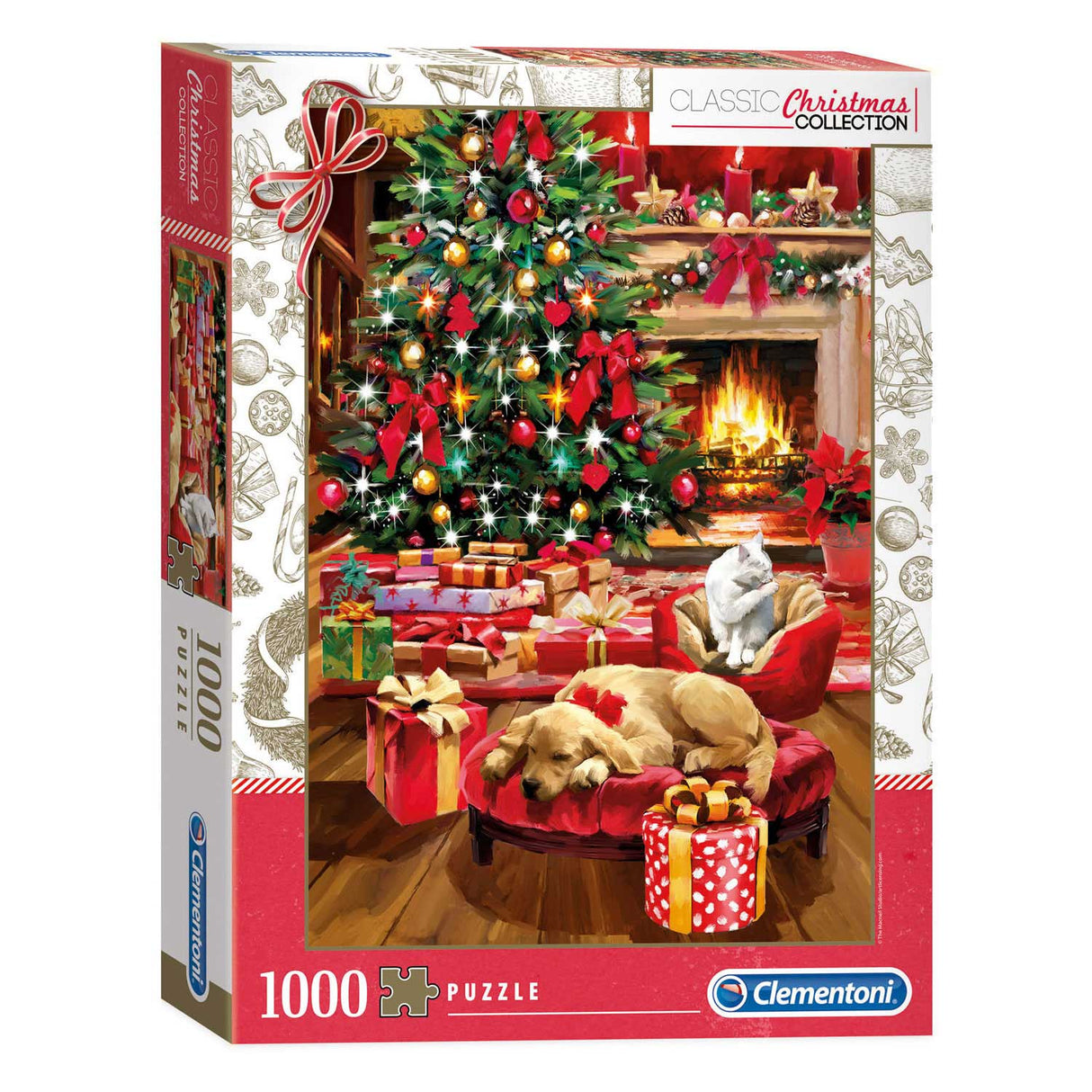 Clementoni Puzzle Noël, 1000 pcs.