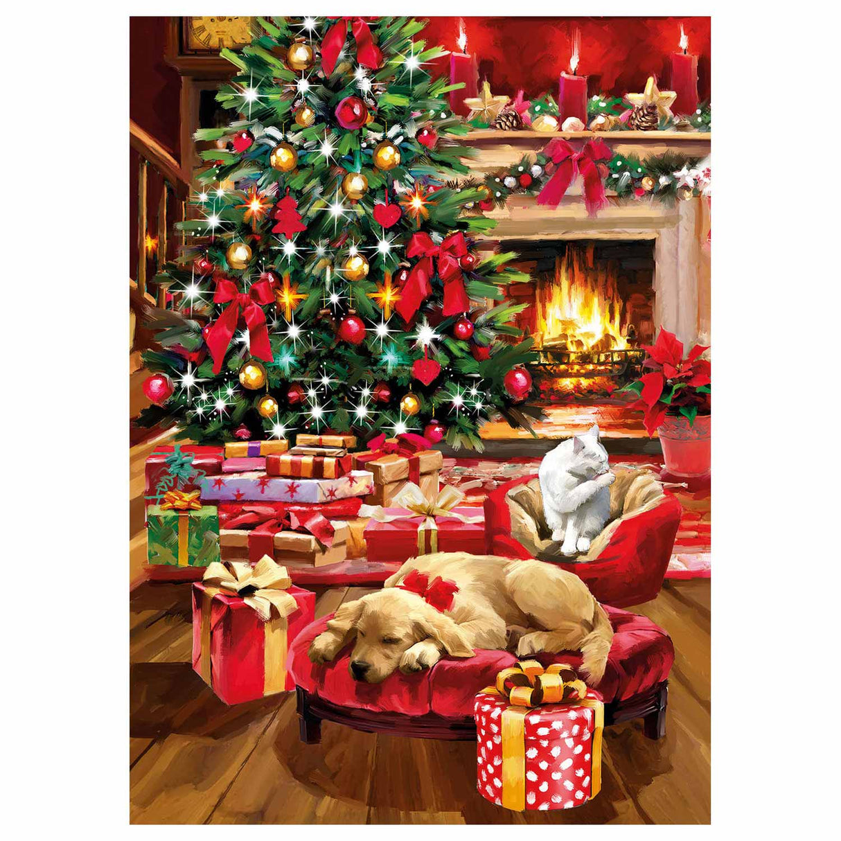 Clementoni Puzzle Noël, 1000 pcs.