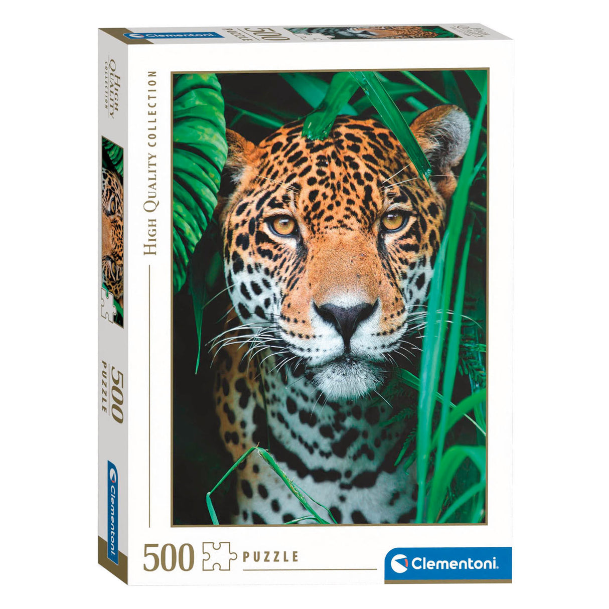 Clementoni Puzzle Jaguar dans la jungle, 500e.