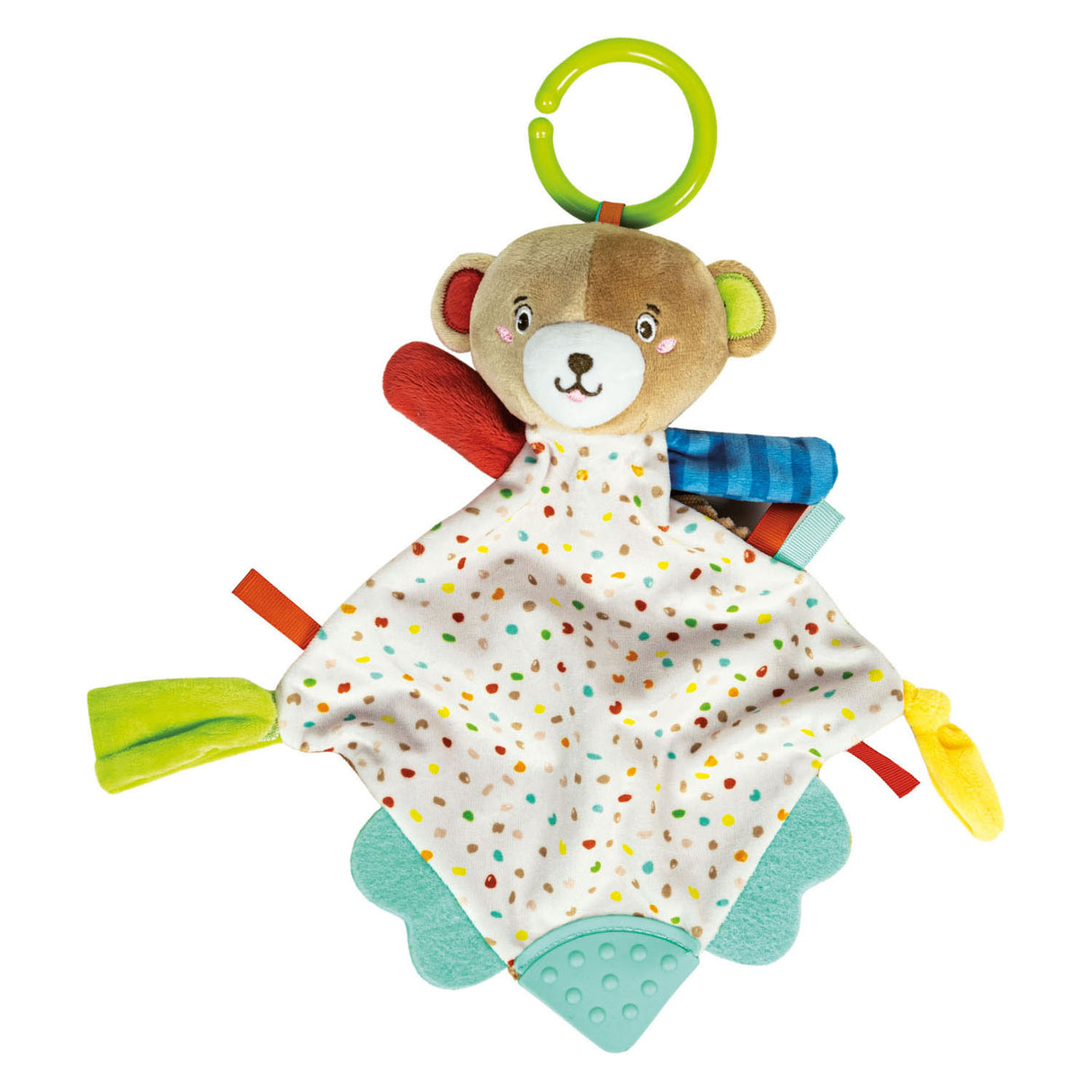 Clementoni baby - ours hochet en peluche