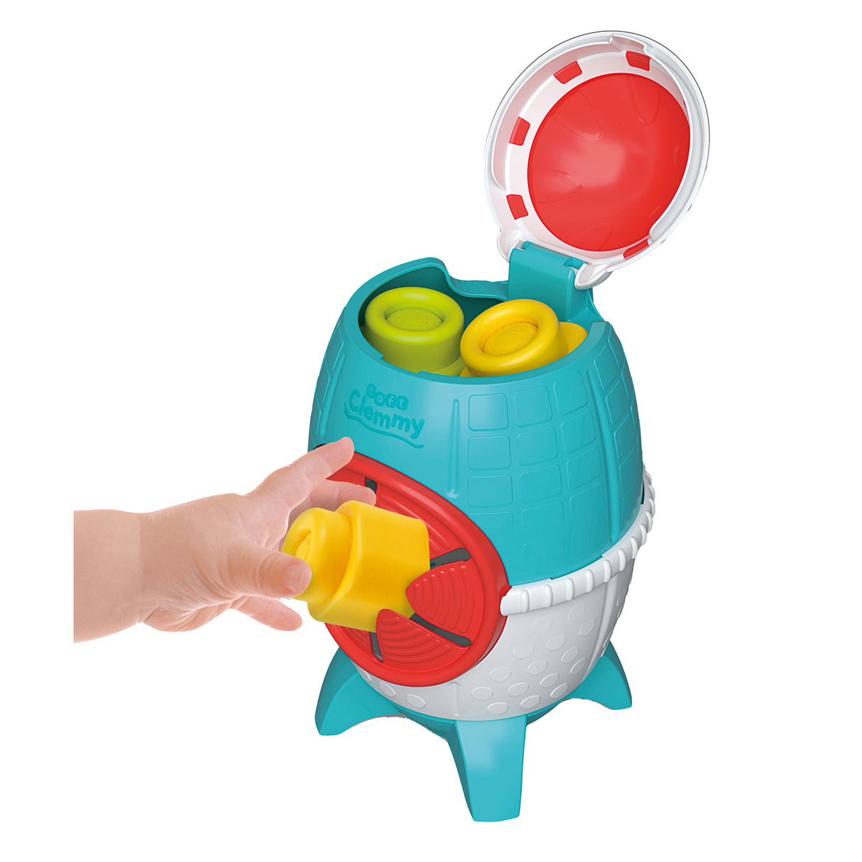 Clementoni baby clemmy - fusée sensorielle avec blocs