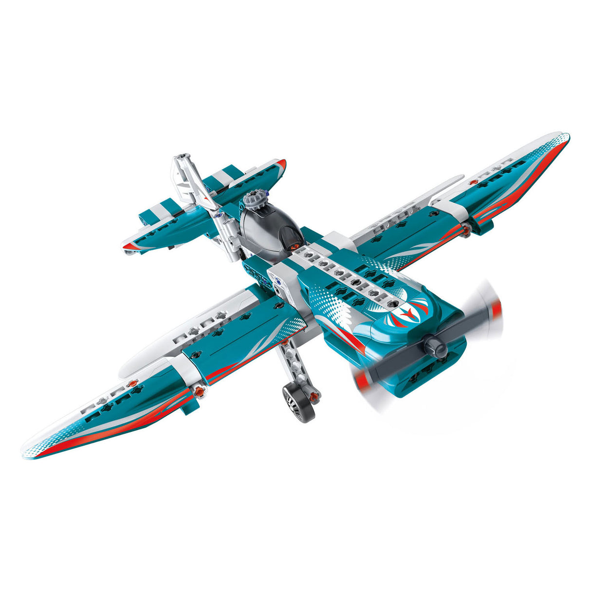 Clementoni jeu scientifique mécanique - avions et hélicoptères - jouets de construction - à partir de 8 ans