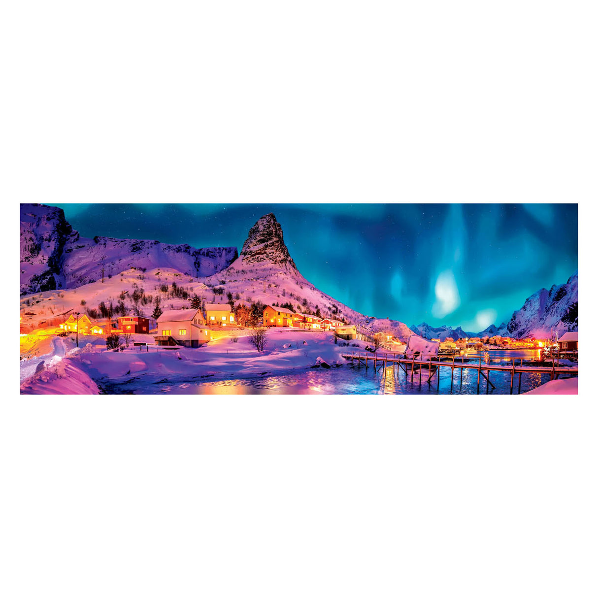 Puzzle panoramique Clementoni Lofoten, 1000 pcs.