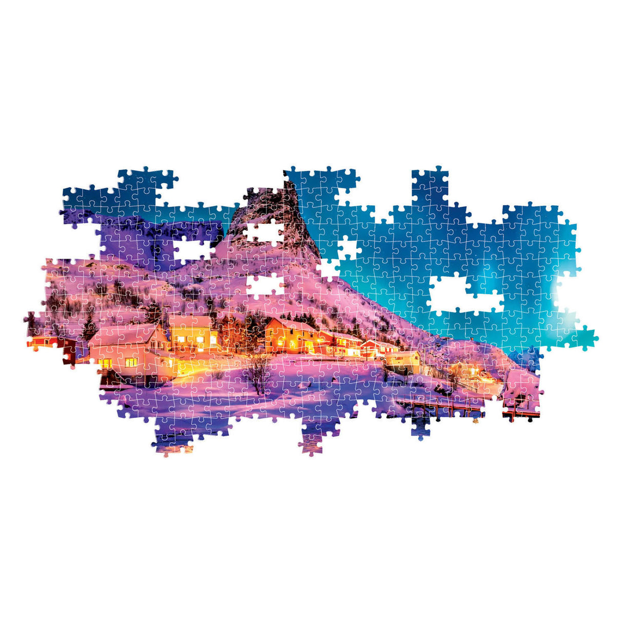 Puzzle panoramique Clementoni Lofoten, 1000 pcs.