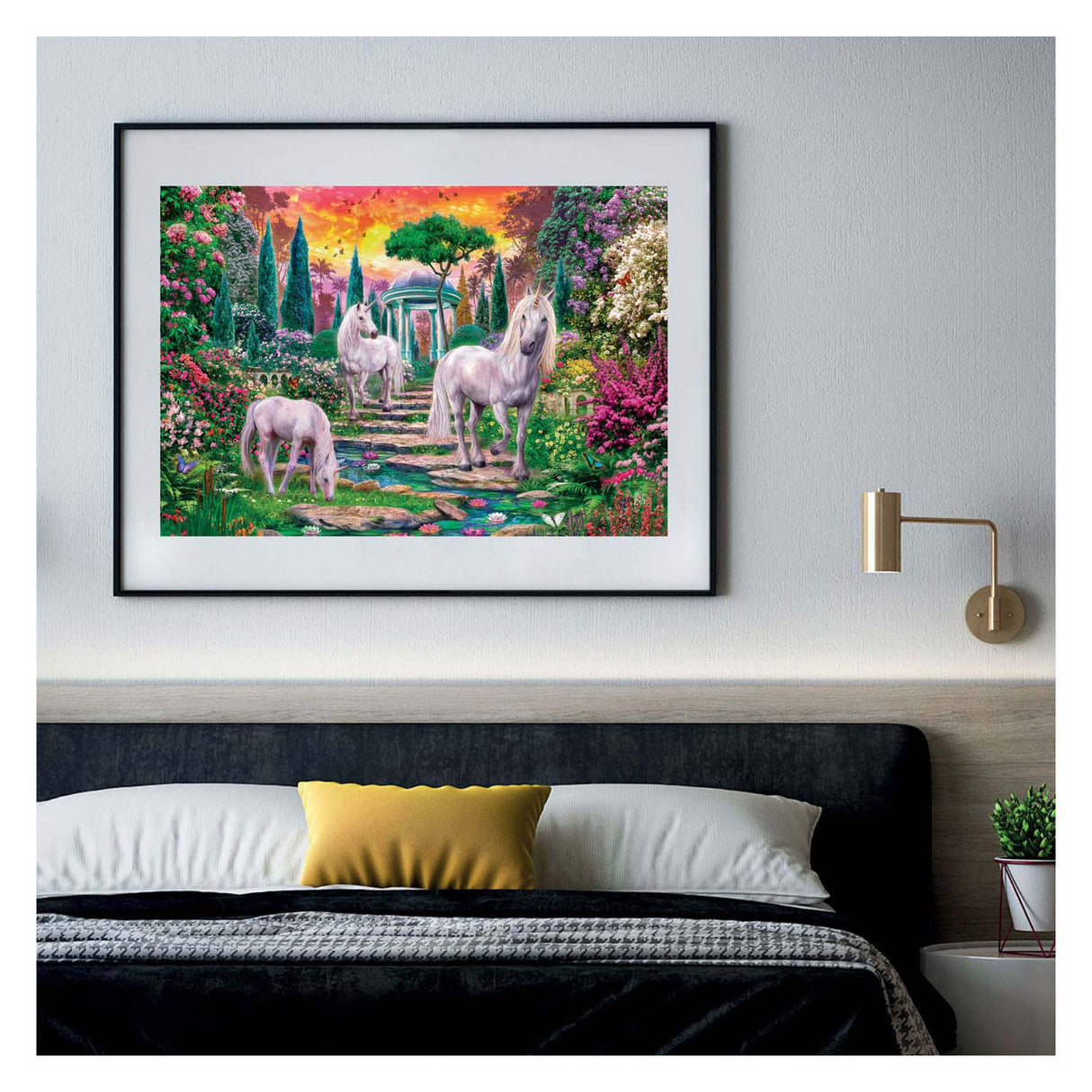 Clementoni puzzle licornes classiques, 2000 pcs.