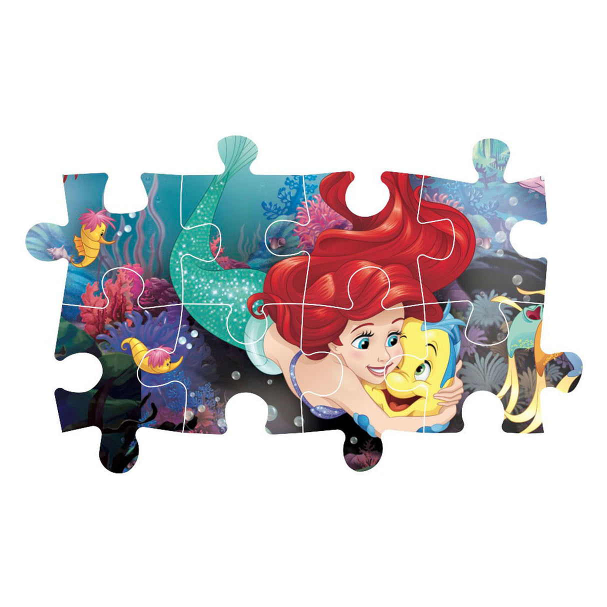 Clementoni maxi puzzle disney petite sirène, 24 pcs.