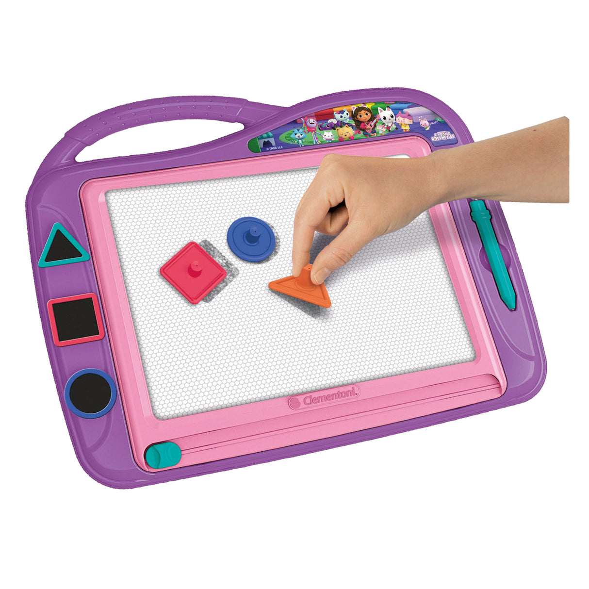 Clementoni Gabby's Dollhouse - planche à dessin magnétique - le cadeau créatif - à partir de 4 ans