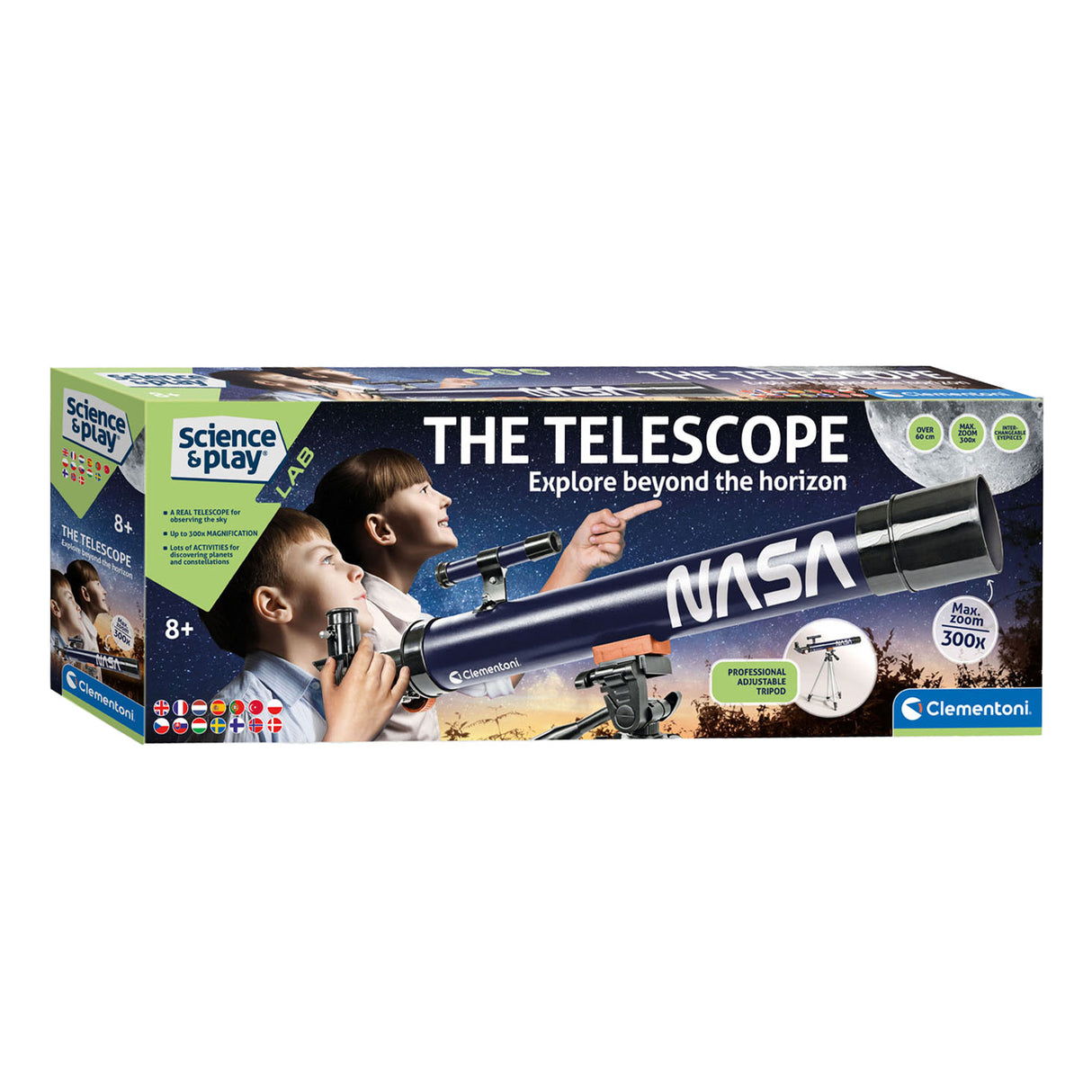 Télescope de jeu scientifique Clementoni