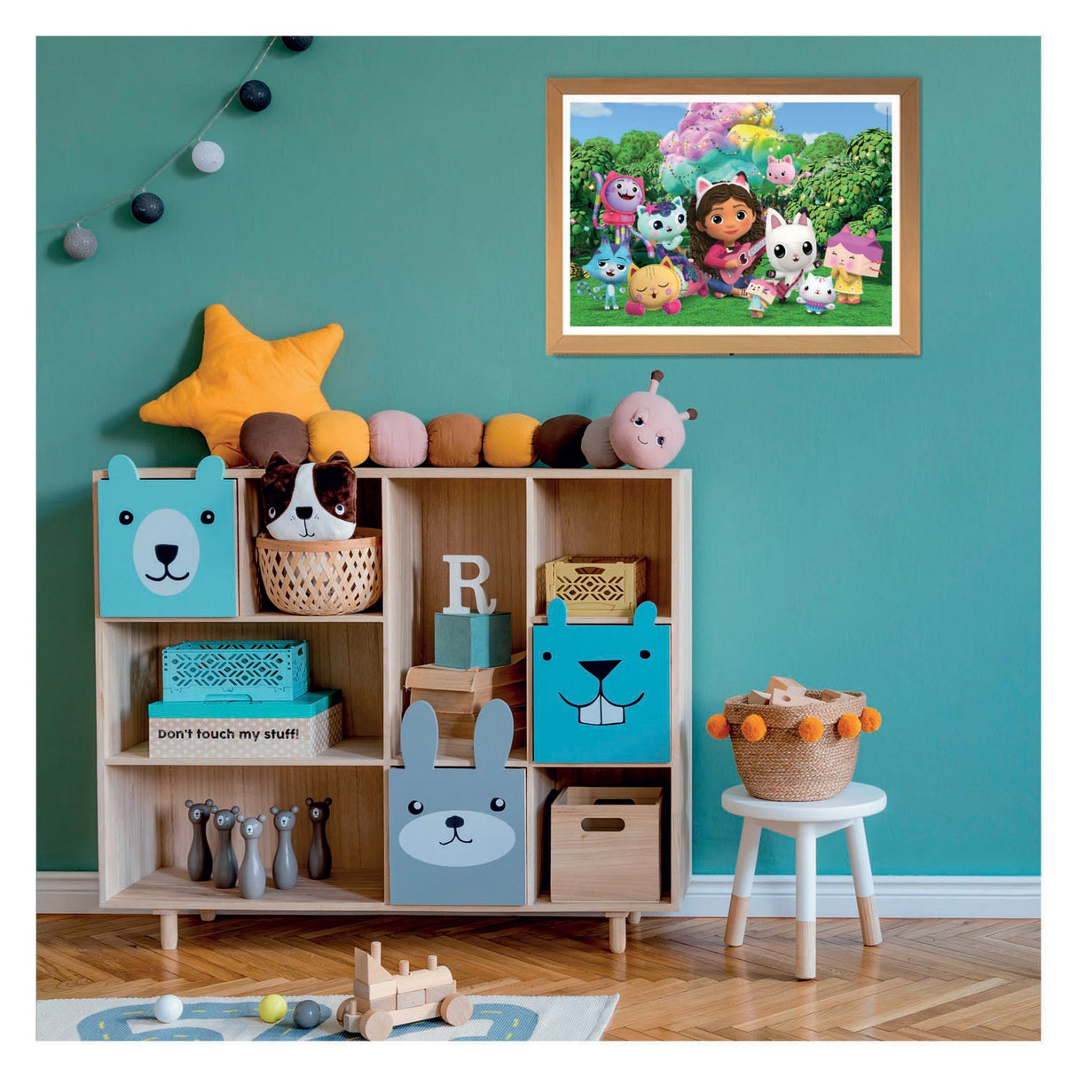 Clementoni supercolor puzzle gabbys maison de poupée 24 maxi pièces