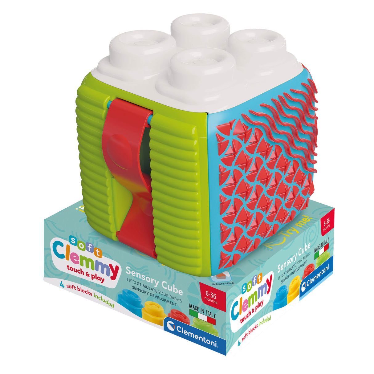 Cube sensoriel Clementoni baby soft clemmy