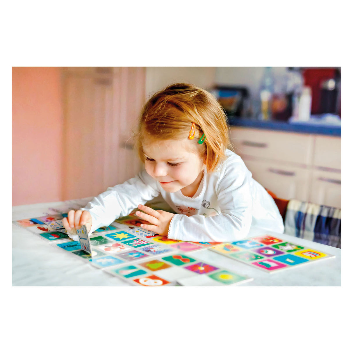 Clementoni - mémoire pour enfants - animaux de la ferme - 48 cartes - jeu de mémoire - jouets éducatifs - à partir de 4 ans