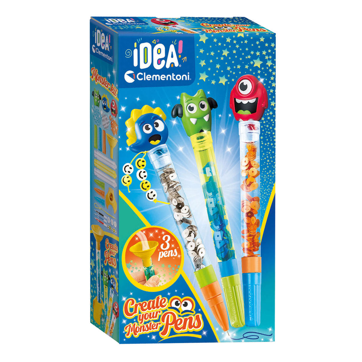 Clementoni fait votre propre monstre à stylos