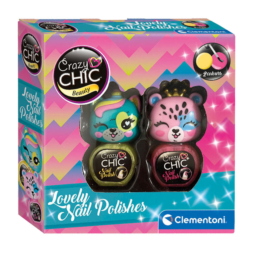Clementoni Crazy Chic Rust en vernis jaune rose jaune, 2e.