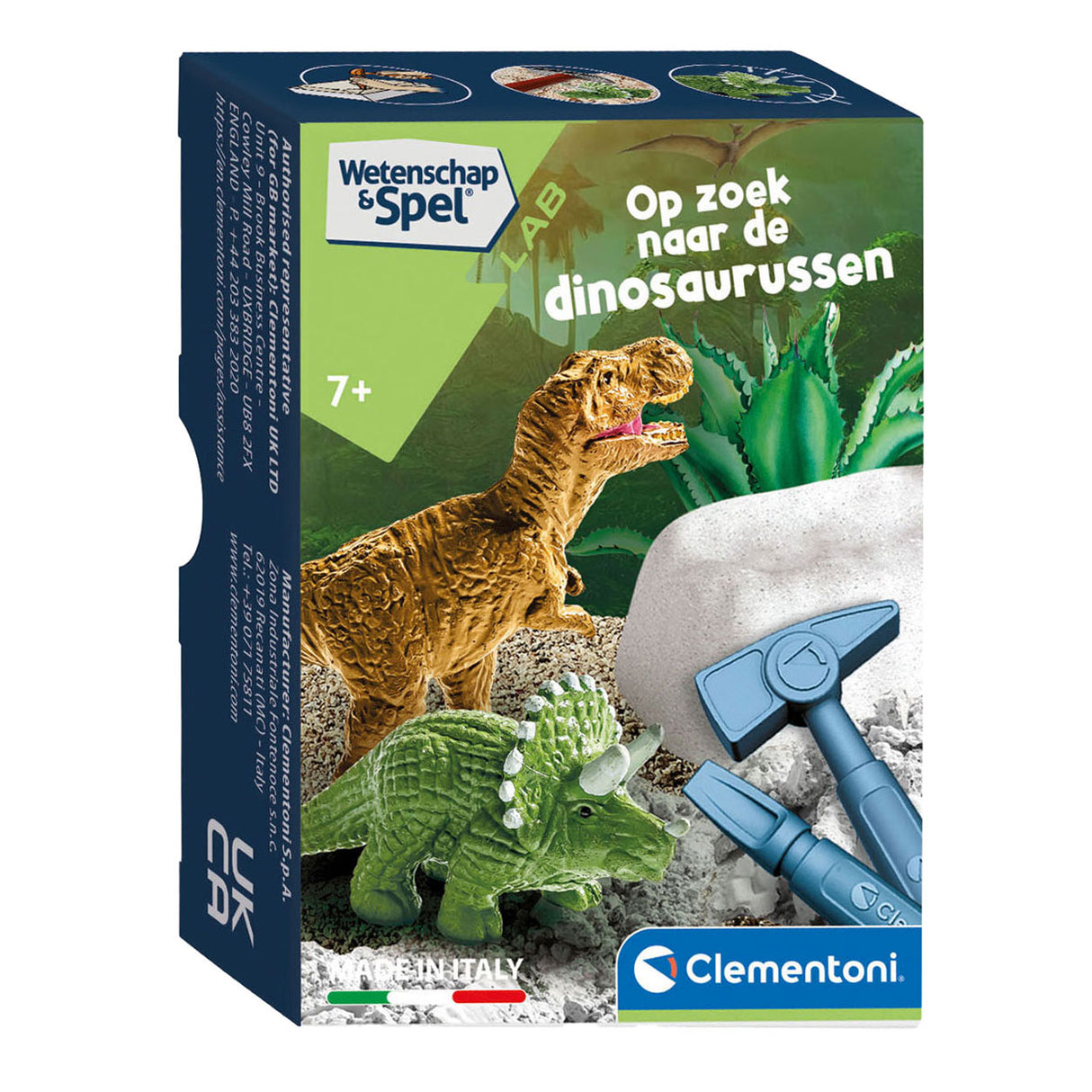 Science et jeux Clementoni - à la recherche des dinosaures