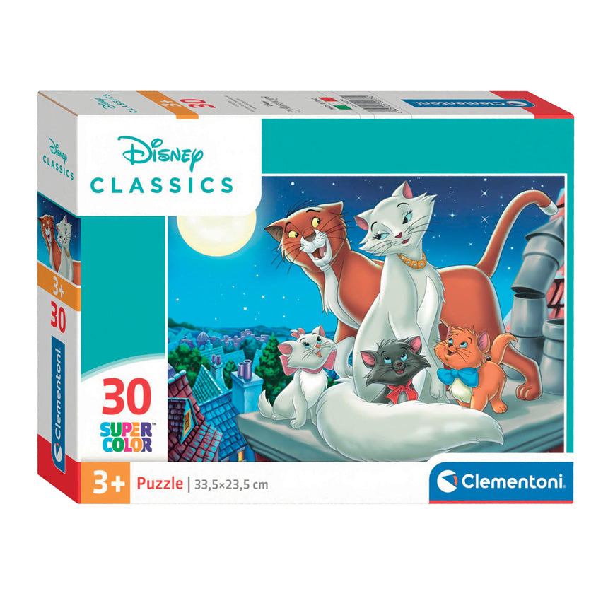 Clementoni Jigsaw Puzzle Super Color Disney Dieren, 30e.
