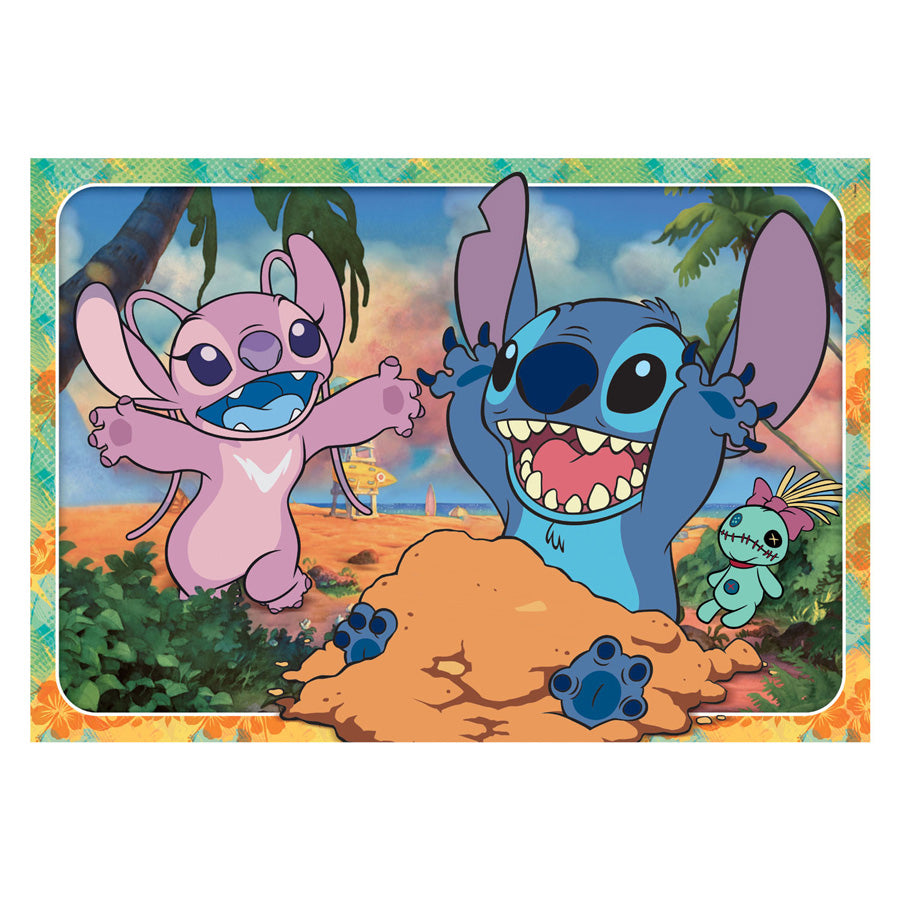 Clementoni - puzzle - 60 pièces - point lilo - puzzle pour enfants - supercolor