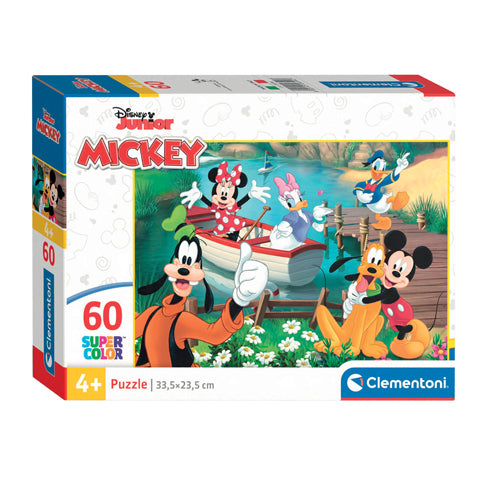 Clementoni Jigsaw Puzzle Super Color Disney Mickey Mouse, 60e.
