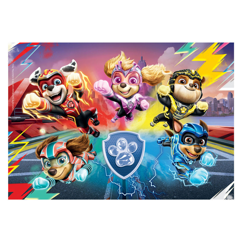 Clementoni Jigsaw Puzzle Super Color Paw Patrol The Mighty Movie, 104st.