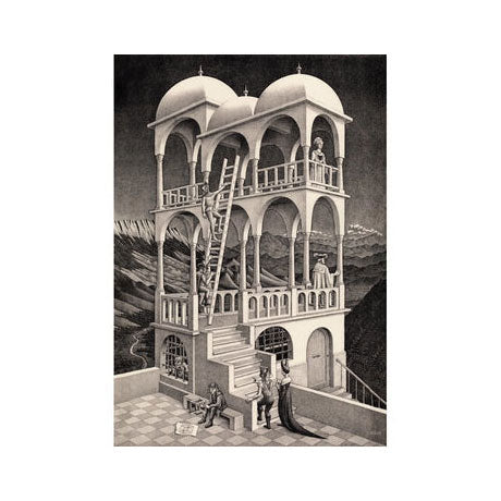 Clementoni Puzzle de Jigsaw m. C. Escher Belverder, 1000st.