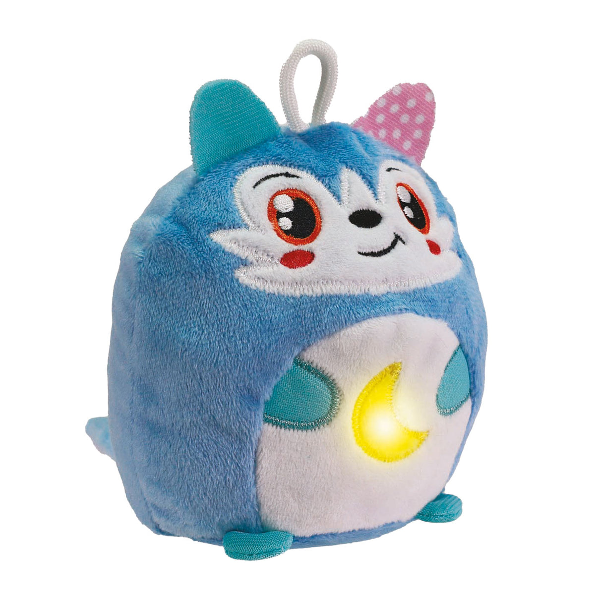 Clementoni baby twinkle winkle petit loup lampe de nuit câline bleue