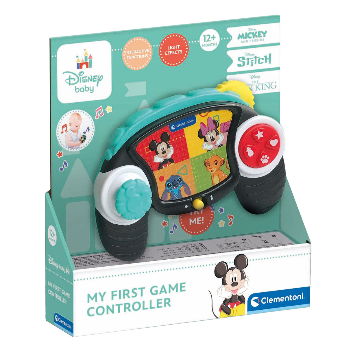 Clementoni baby disney ma première manette de jeu