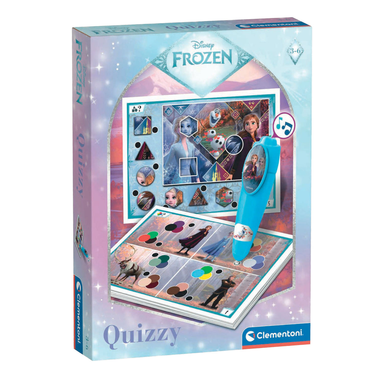 Jeu de quizz glacé Clementoni