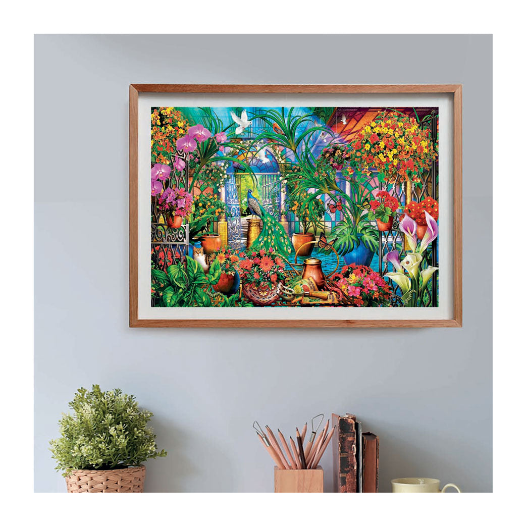Clementoni puzzle œuvres d'art les gardiens de serre, 500 pcs.