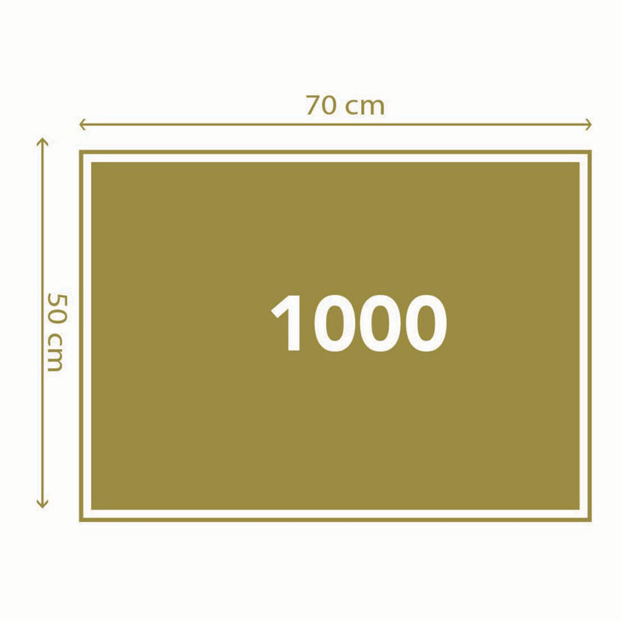 Clementoni puzzle œuvres d'art rivière koi, 1000 pcs.