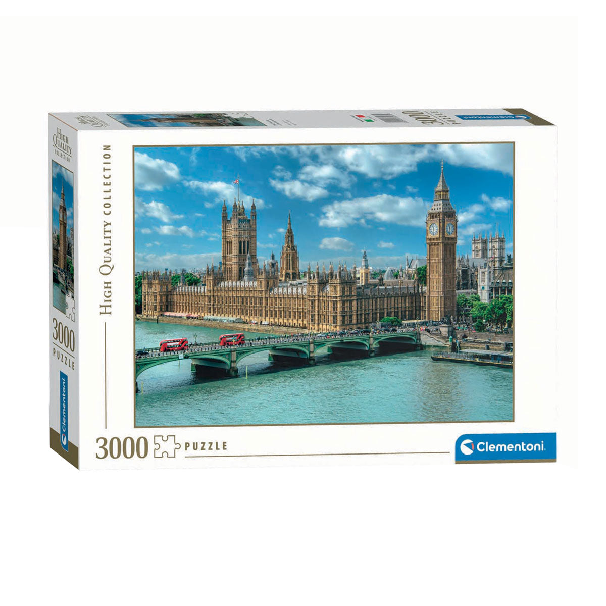 Clementoni puzzle maisons du parlement, 3000 pcs.