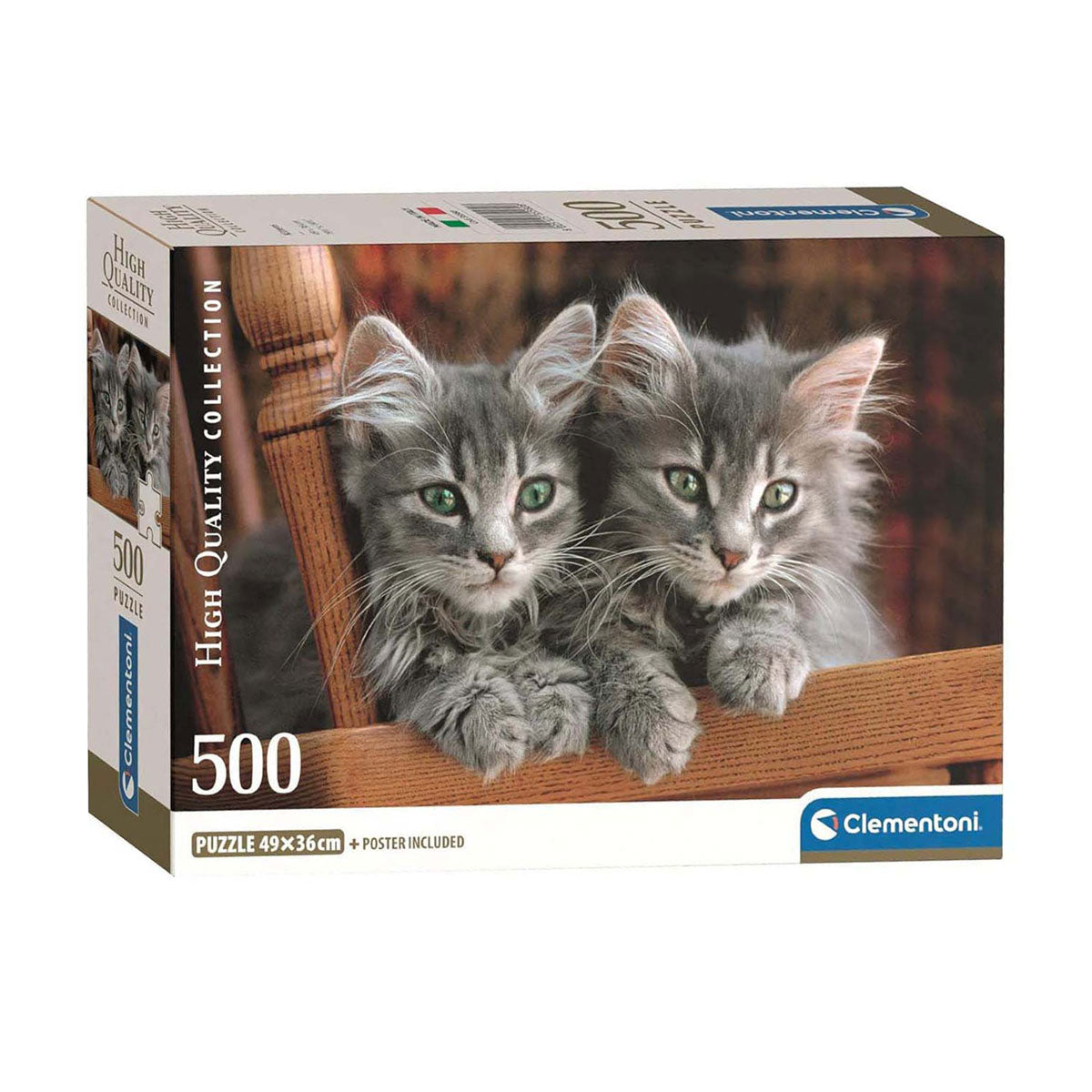 Clementoni puzzle chatons, 500 pcs.