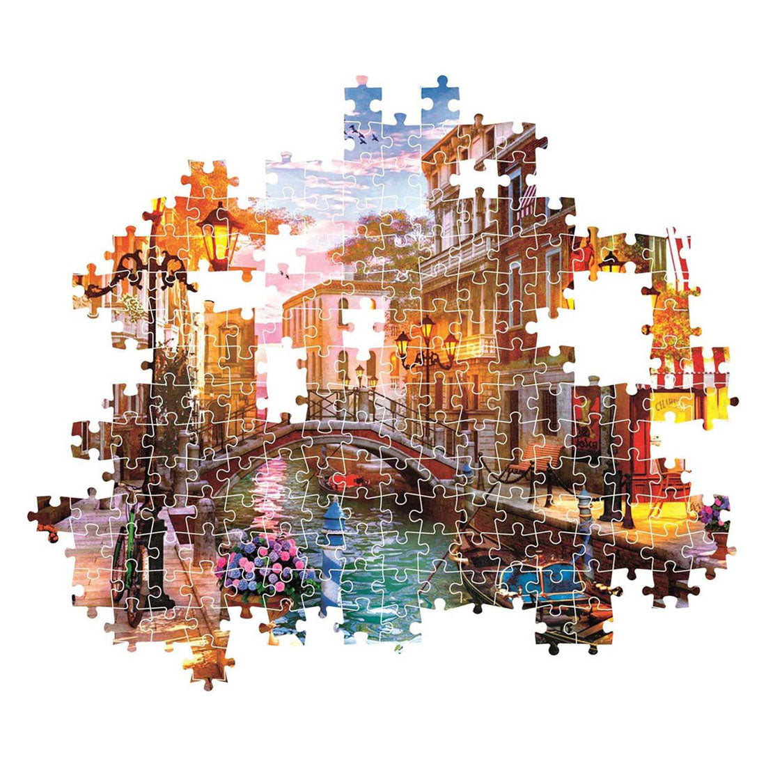 Clementoni puzzle coucher de soleil Venise, 500 pcs.