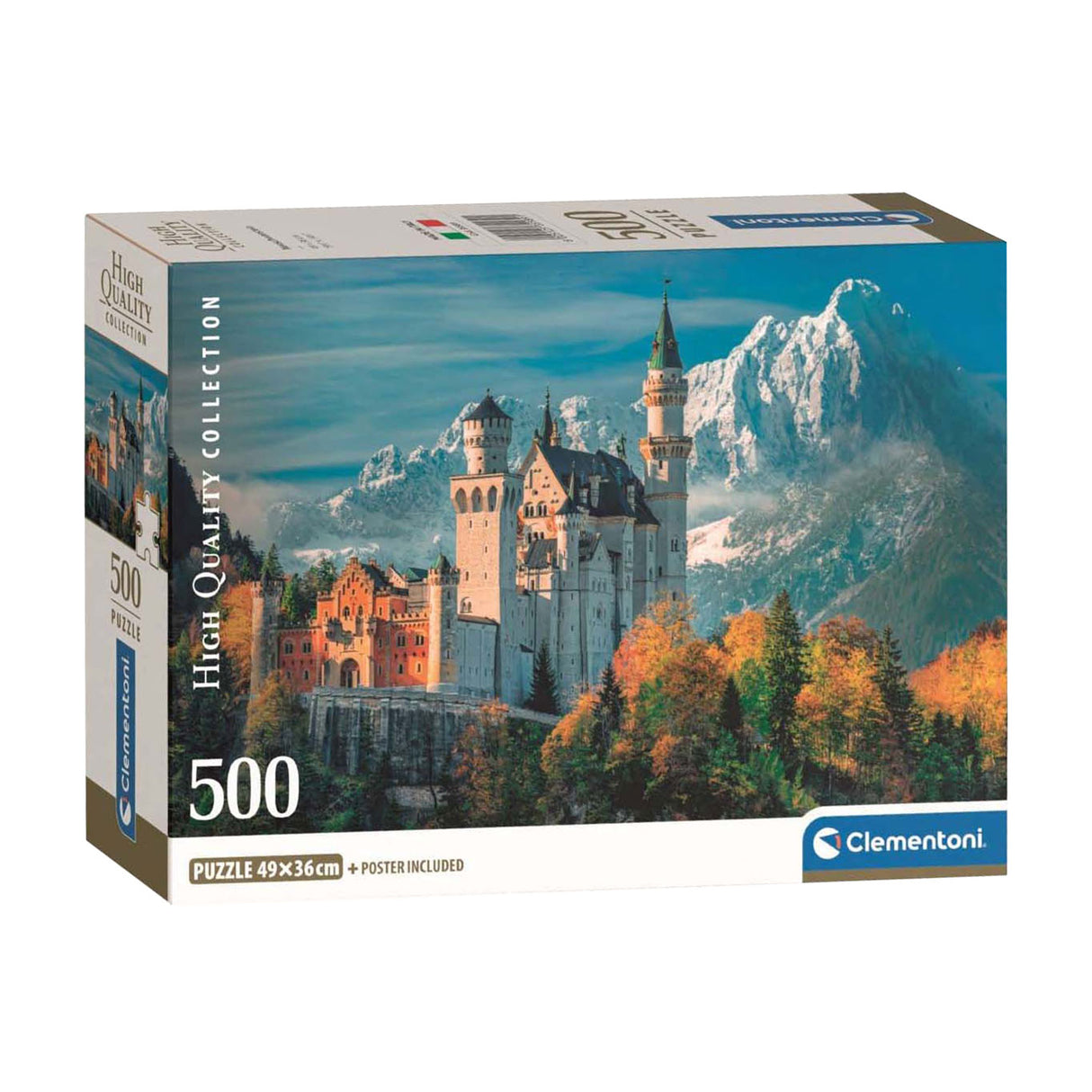 Clementoni puzzle Château de Neuschwanstein, 500 pcs.