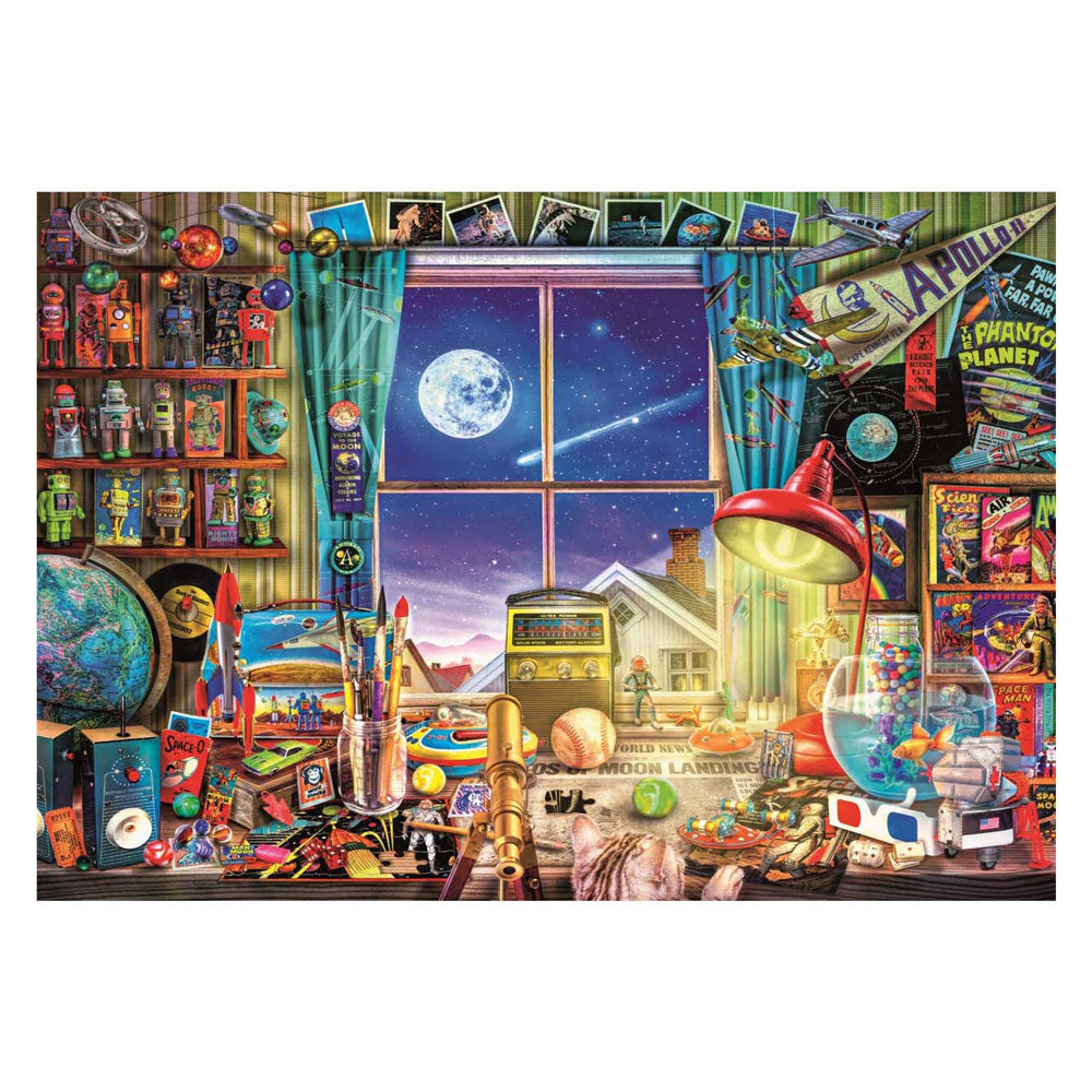 Clementoni puzzle à la lune, 500 pcs.