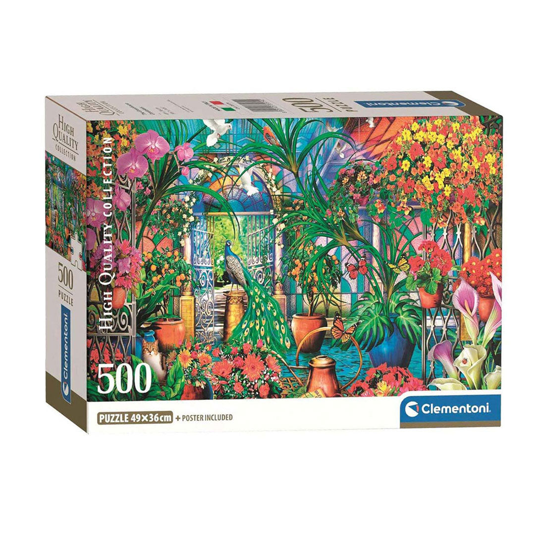Clementoni puzzle les gardiens de serre, 500 pcs.