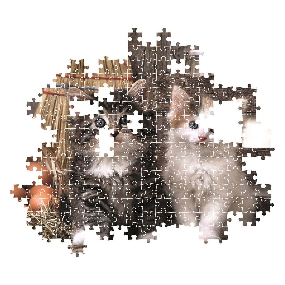 Puzzle Clementoni - chatons mignons, 1000 pcs.