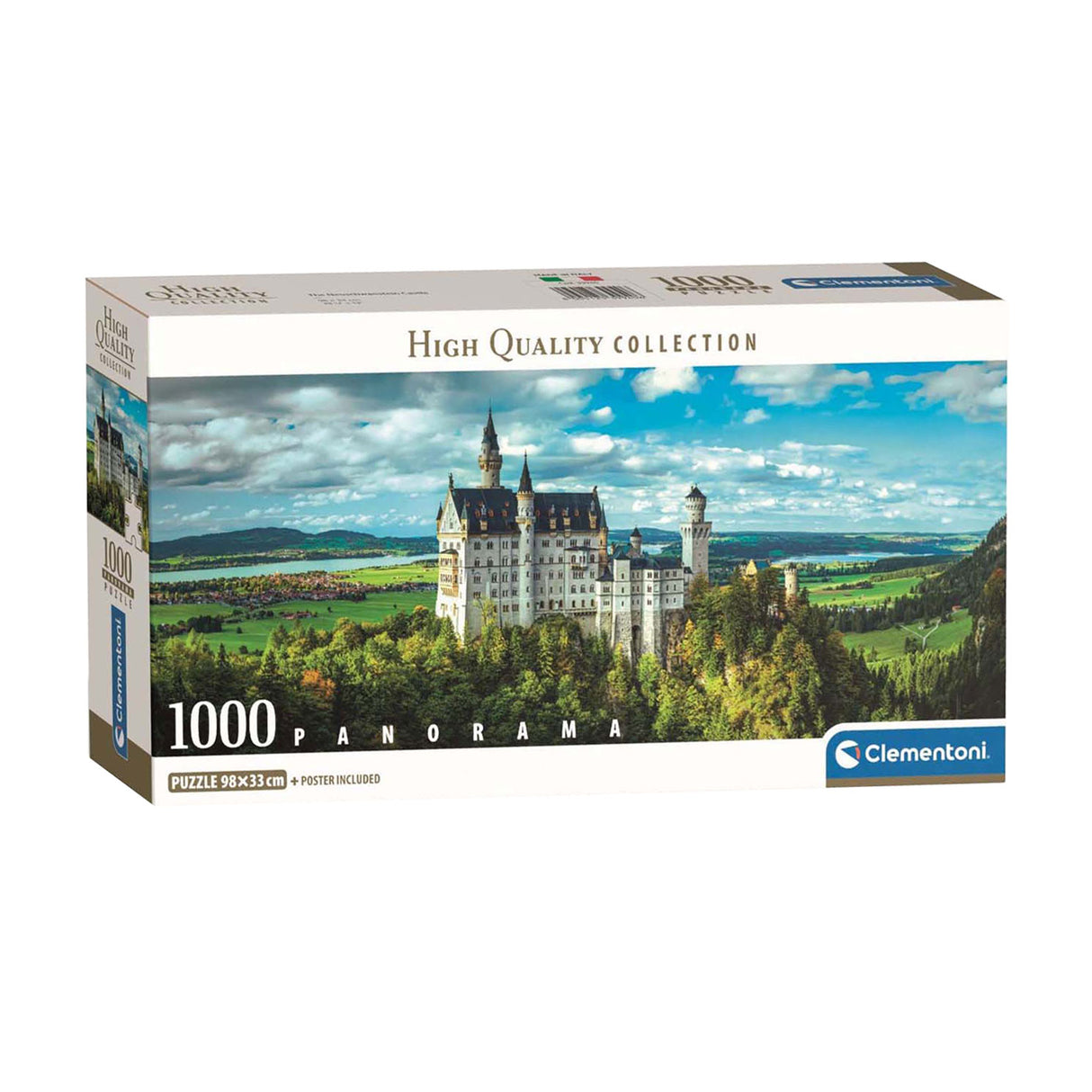 Puzzle Clementoni le château de Neuschwanstein, 1000 pcs.