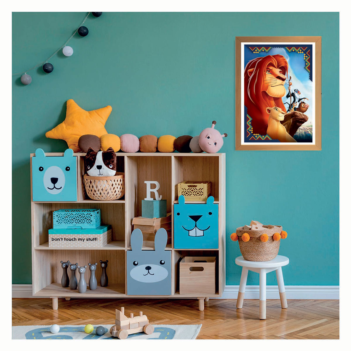 Clementoni - puzzle - 104 pièces - Disney Roi Lion - puzzle enfant - à partir de 6 ans