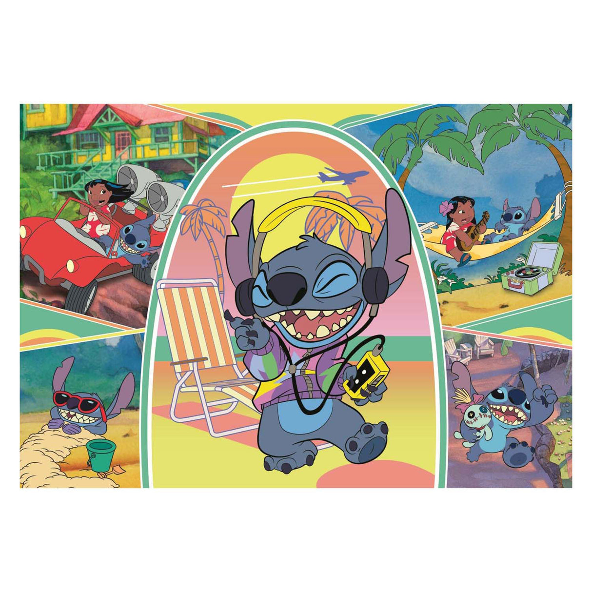 Clementoni - puzzle enfant - 180 pièces - super point 2025 - puzzle à partir de 7 ans