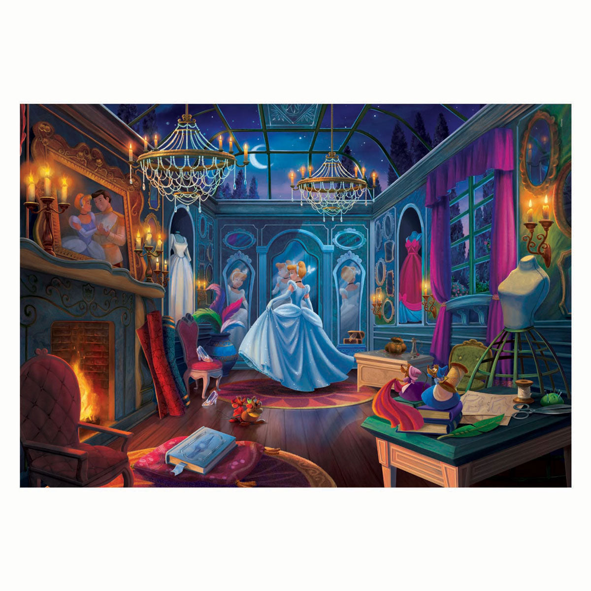 Clementoni puzzle Cendrillon pour toujours - 500 pcs.