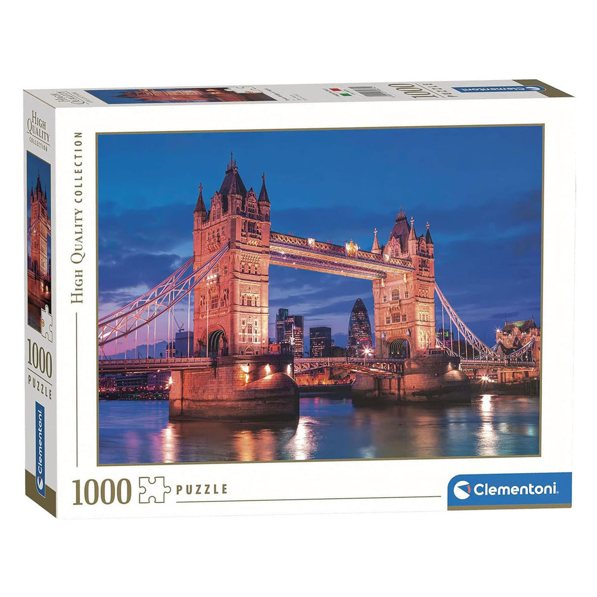 Clementoni puzzle Tower Bridge la nuit - 1000 pcs.